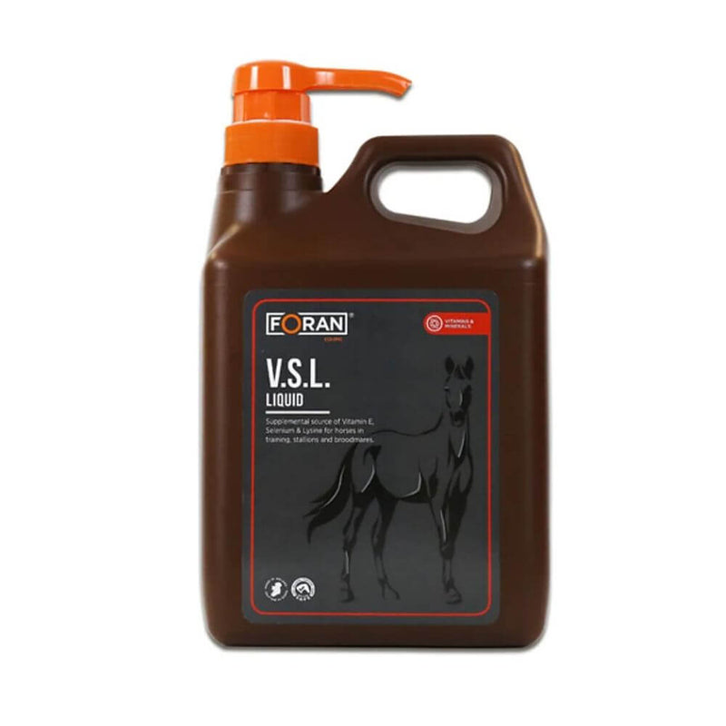 Foran V.S.L (Vitamin-E Selenium Lysine) Horse Supplement 5L - Percys Pet Products