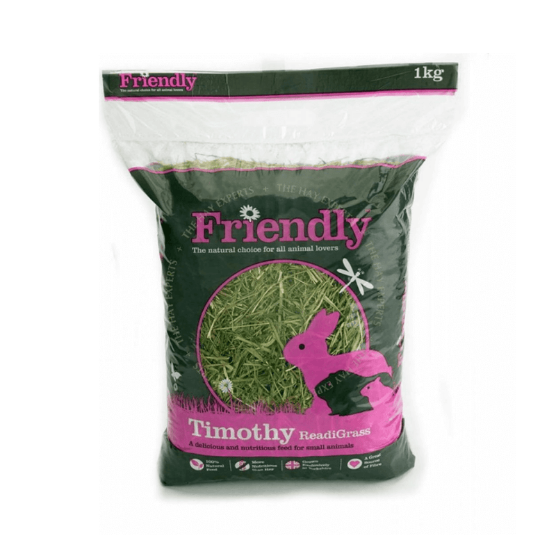 Friendly Timothy Readigrass for Small Animals 4kg - Percys Pet Products