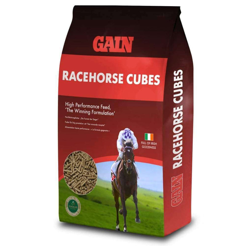 Gain Racehorse Cubes 25kg - Percys Pet Products