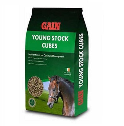 Gain Youngstock Cubes 25kg - Percys Pet Products