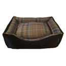 GB Pet Beds Handmade Country Check Dog Sofa Bed - Percys Pet Products
