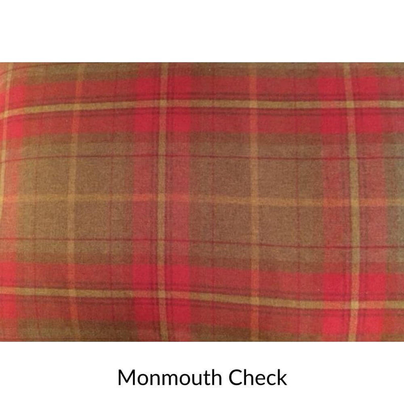 GB Pet Beds Handmade Country Check Velour Dog Sofa Bed - Percys Pet Products