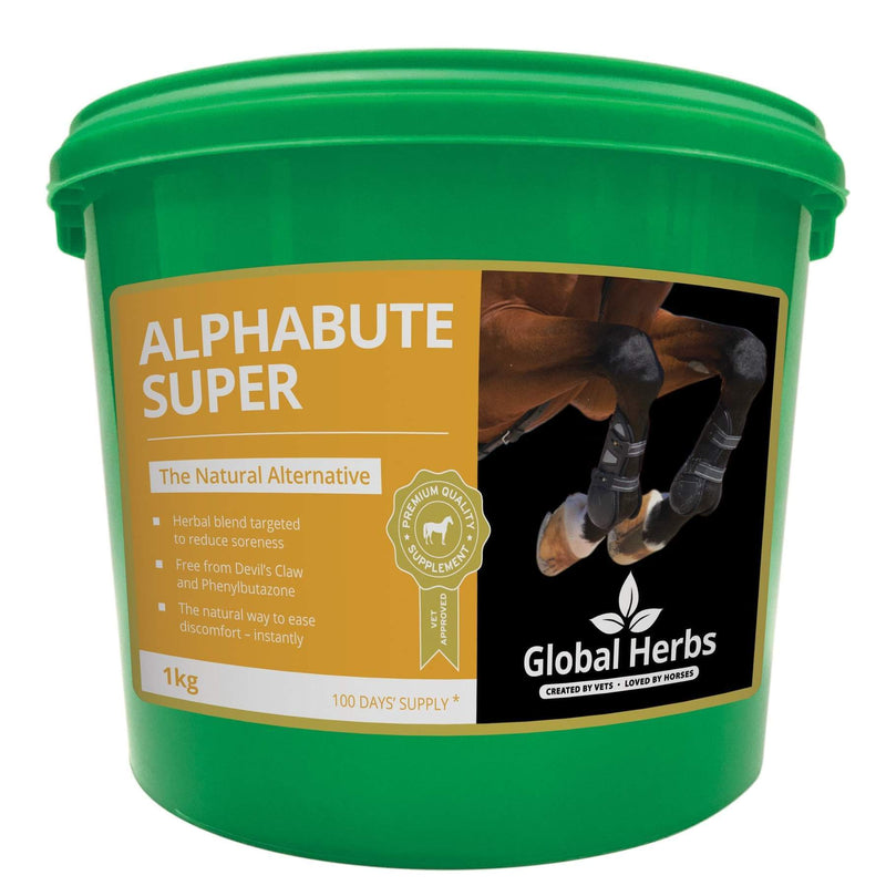 Global Herbs Alphabute Super Mobility Supplement for Horses & Ponies - Percys Pet Products
