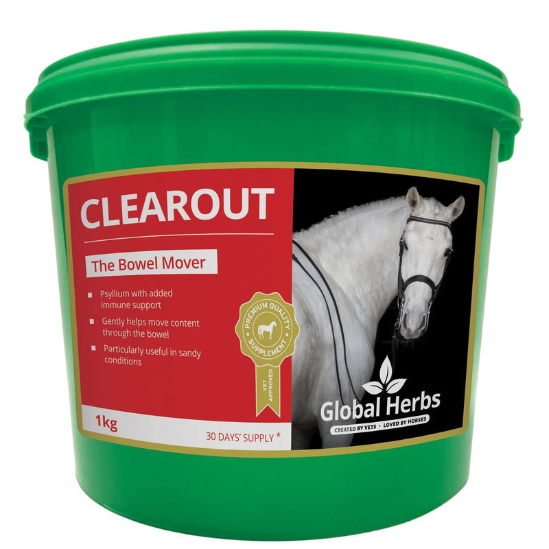 Global Herbs ClearOut - The Bowl Mover - Horse Supplement 1kg - Percys Pet Products