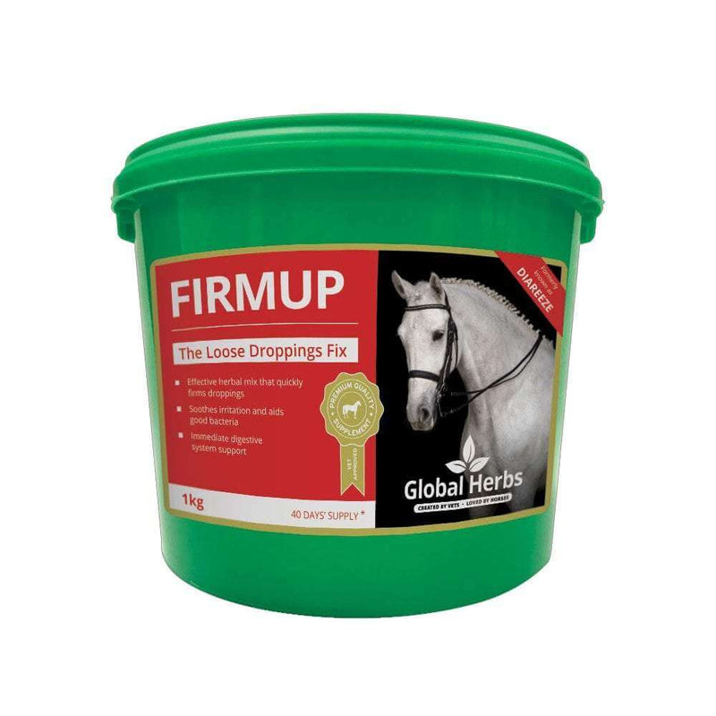 Global Herbs Firmup Digestive Supplement for Horses 1kg - Percys Pet Products