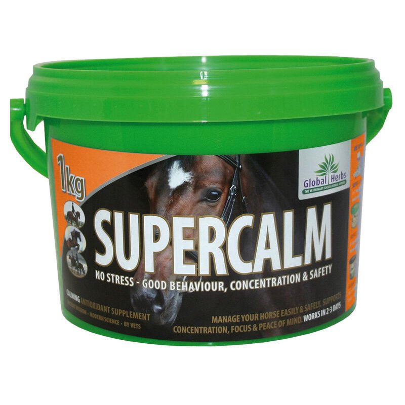 Global Herbs SuperCalm Powder 1kg - Percys Pet Products