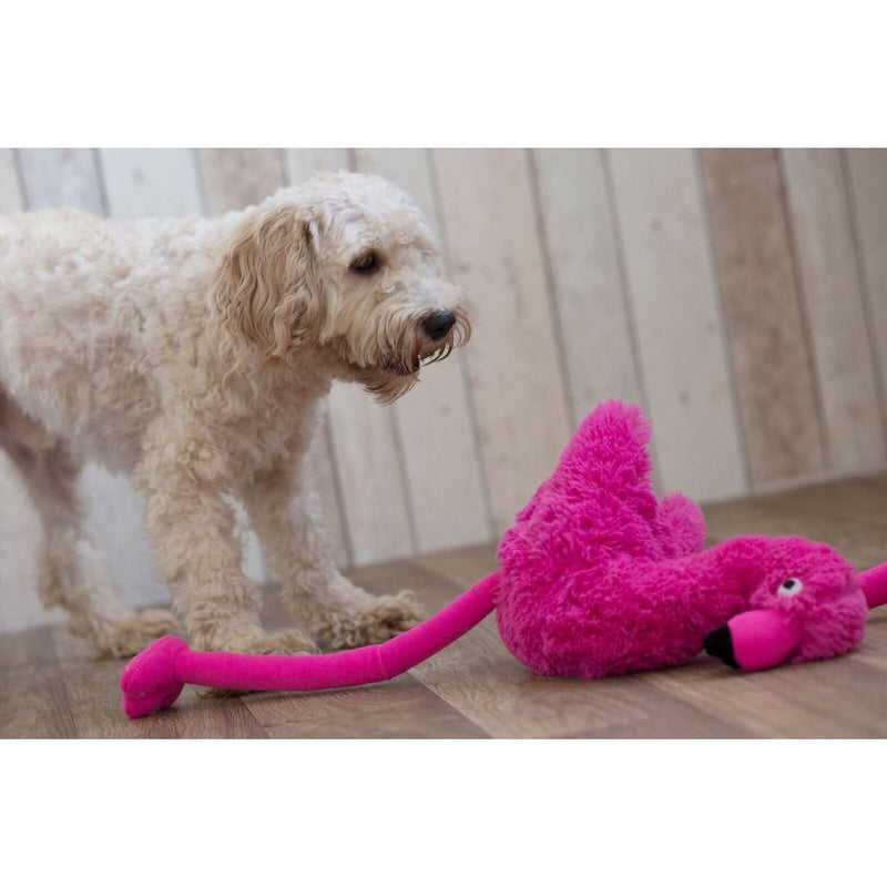 Gor Hugs Flamingo Plush Dog Toy - Percys Pet Products