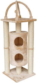 Gor Pets Cat Tree Climber Scratching Post in Beige - 120cm - Percys Pet Products