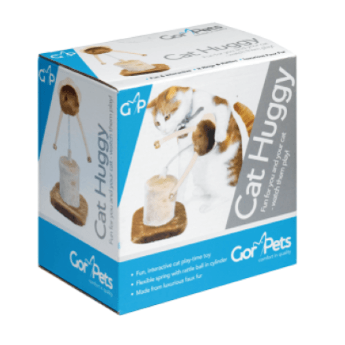 Gor Pets Huggy Cat Spring Toy - Percys Pet Products