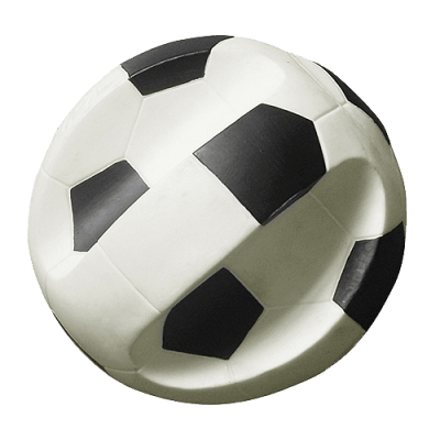 Gor Vinyl Super Soccer Ball Dog Toy with Squeak - Percys Pet Products