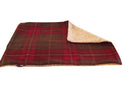 Handmade Check & Fleece Pet Blanket - Percys Pet Products