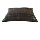 Handmade Country Check Cushion Dog Bed - Percys Pet Products