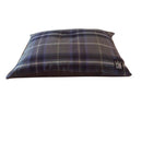 Handmade Country Check Cushion Dog Bed - Percys Pet Products