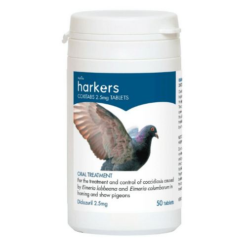 Harkers Coxitabs Pigeon Supplement (50 Tablets) - Percys Pet Products