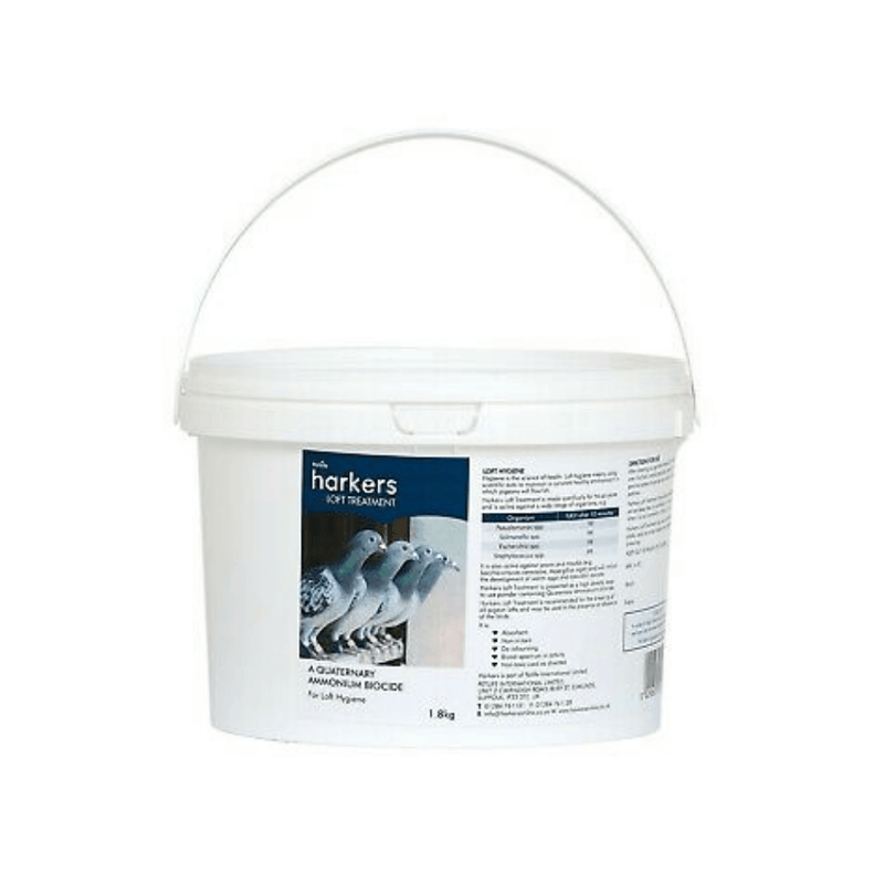Harkers Loft Treatment Dry Disinfectant 4 x 1.8kg