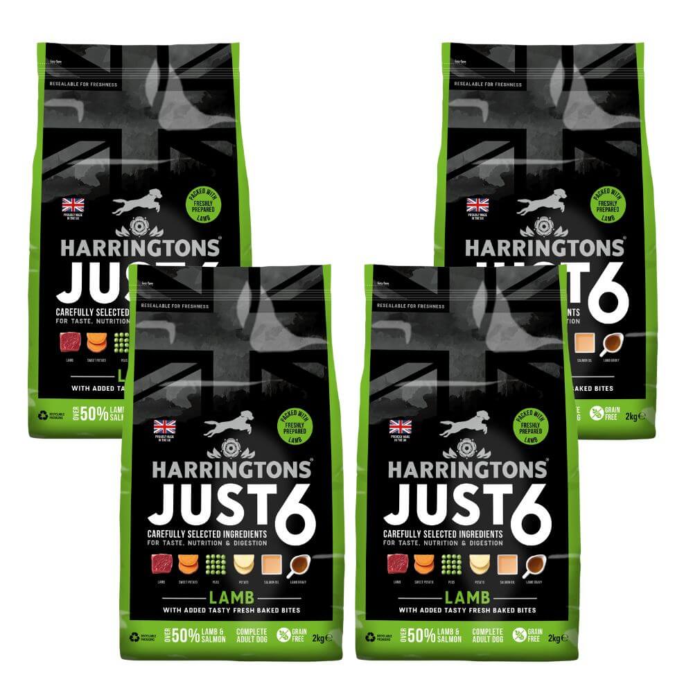 Harringtons Dog Just 6 Lamb & Veg Percys Pet Products