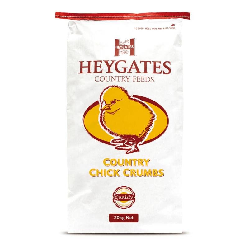 Heygates Country Chick Crumbs Poultry Feed 20kg - Percys Pet Products