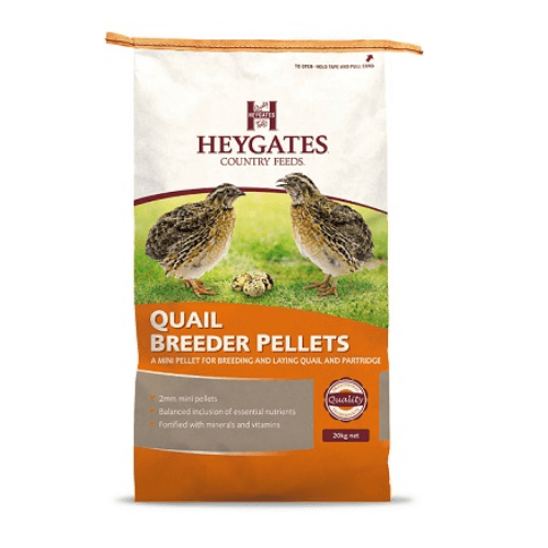 Heygates Quail Layers/Breeder Pellets 20kg - Percys Pet Products