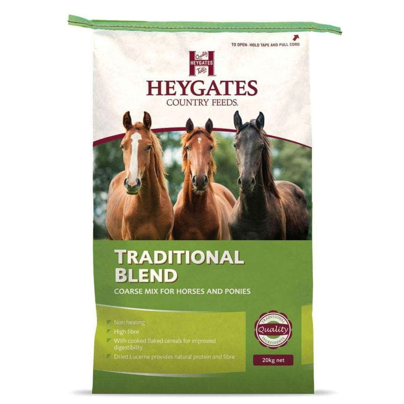 Heygates Traditional Blend Horse Coarse Mix 20kg - Percys Pet Products