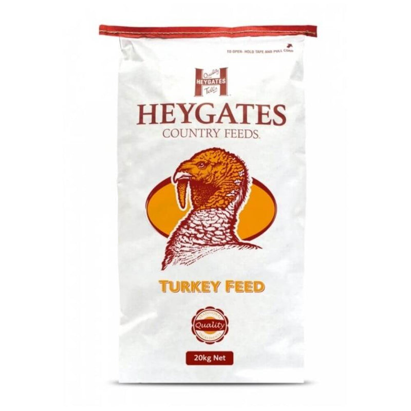 Heygates Turkey Rearer Pellets 20kg - Percys Pet Products