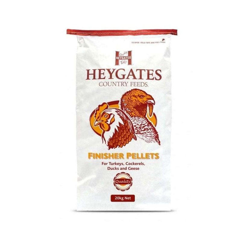 Heygates Turkey/Poultry Finisher Pellets 20kg - Percys Pet Products