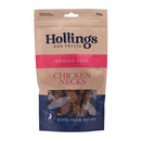 Hollings 100% Natural Chicken Necks 8 x 120g - Percys Pet Products