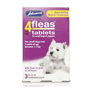 Johnsons 4Fleas for Small Dogs & Puppies Tablets 3 x 6 - Percys Pet Products