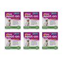 Johnsons 4Fleas Spot On Dual Action Dogs 2 x 6 Treatments - Percys Pet Products