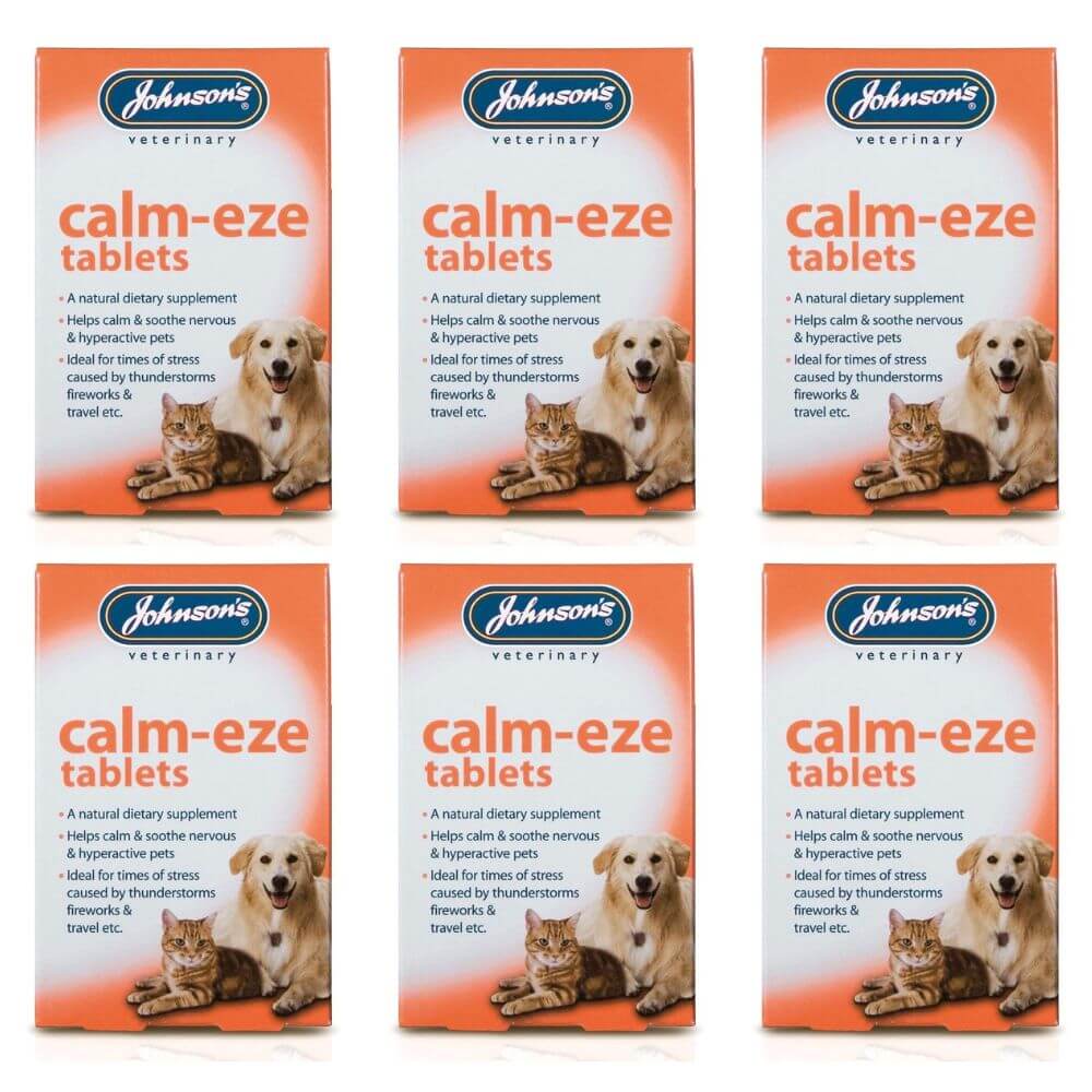 Buy Calm-Eze Calming Tablets 36 Tabs x 6 - Percys Pet Products