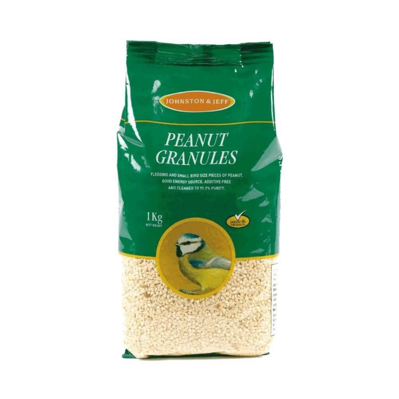 Johnston & Jeff Peanut Granules 12 x 1kg - Percys Pet Products