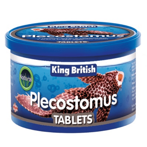 King British Plecostomus Food Tablets with IHB 6 x 60g - Percys Pet Products