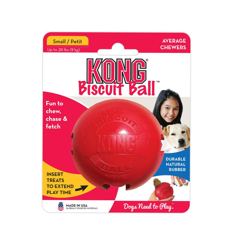 KONG Biscuit Ball Dog Toy - Percys Pet Products
