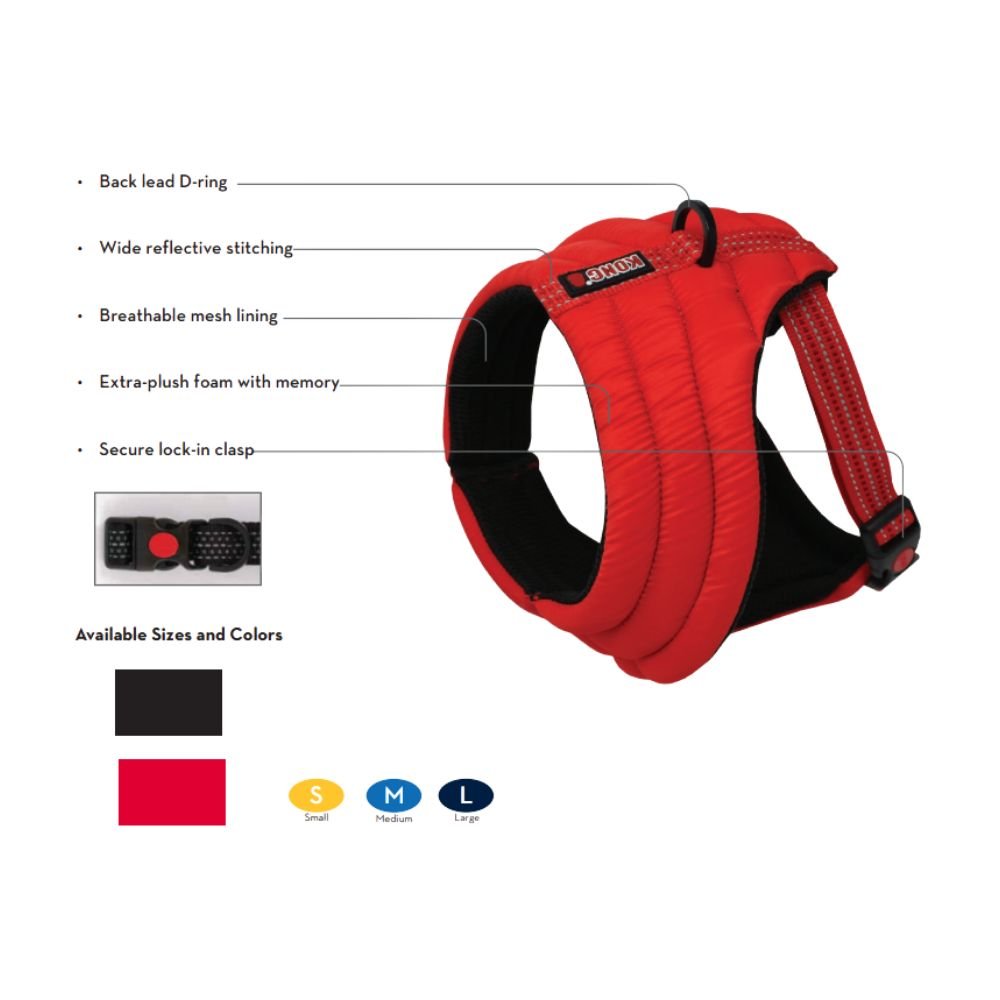 Buy KONG Comfort Adjustable Dog Harness Percys Pet Products