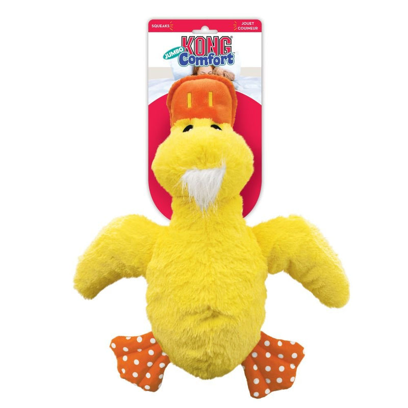 KONG Comfort Jumbo Duck Dog Toy - Percys Pet Products
