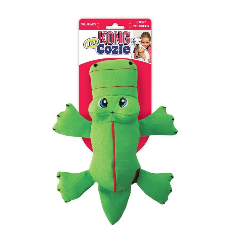 KONG Cozie Ultra Ana Alligator Dog Toy - Large - Percys Pet Products