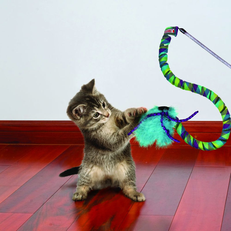 KONG Curlz Teaser Cat Toy - Percys Pet Products