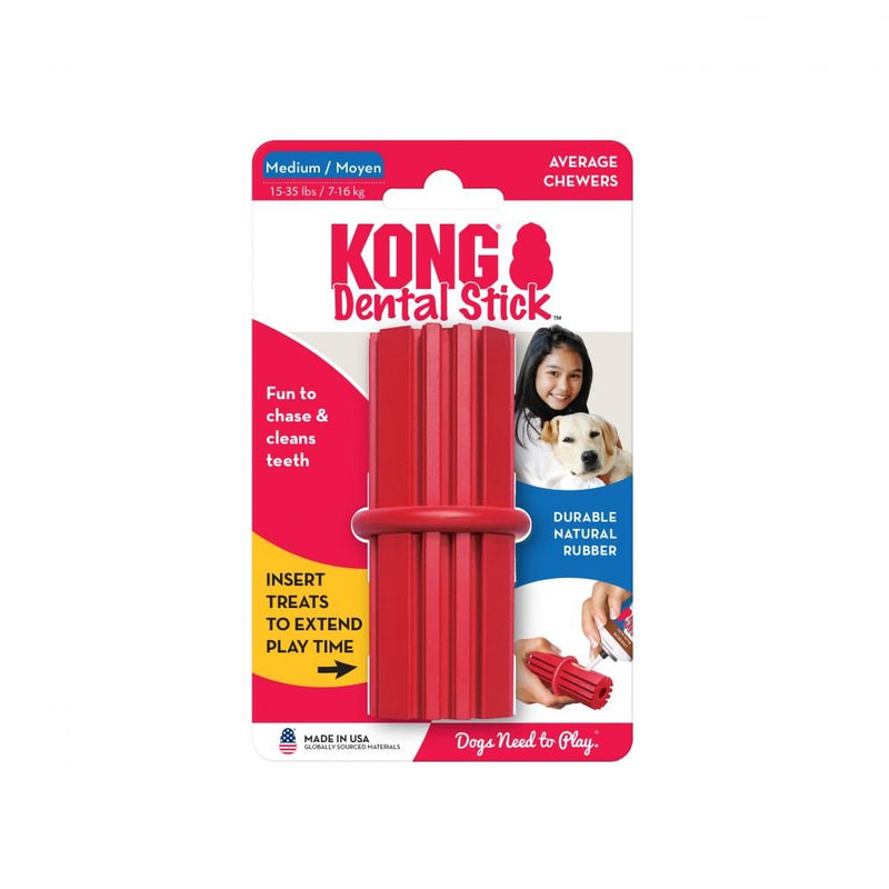KONG Dental Stick Dog Toy - Percys Pet Products