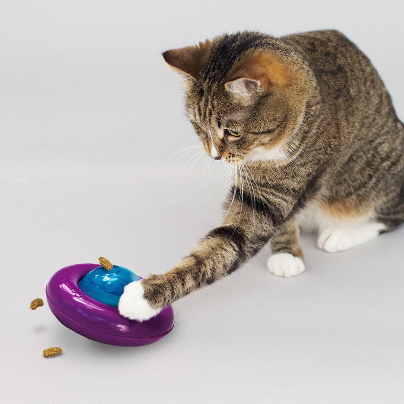 KONG Infused Cat Gyro Treat Toy - Percys Pet Products