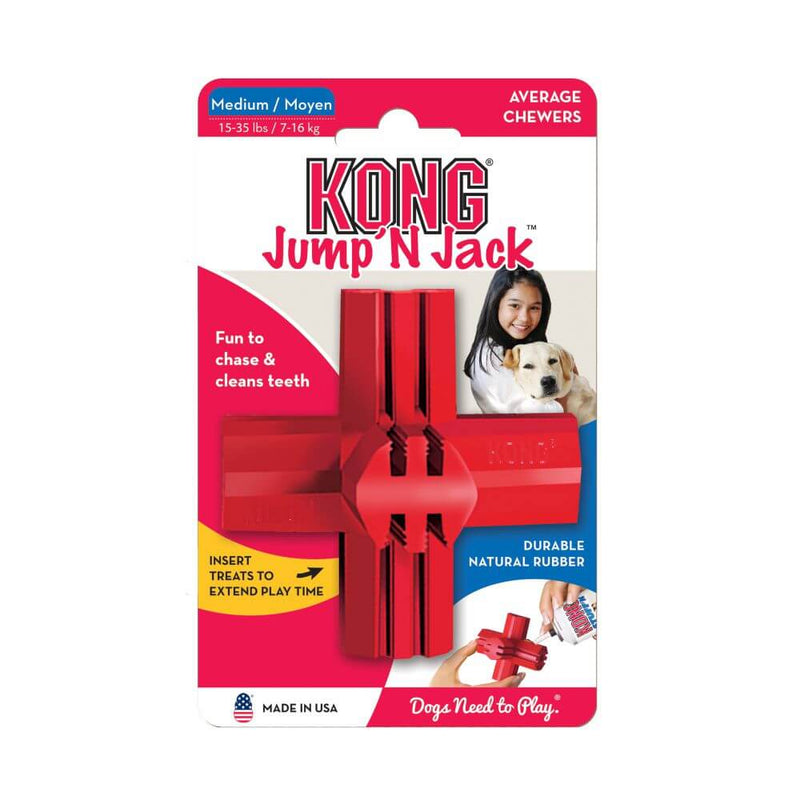 KONG Jump’n Jack Dog Toy - Percys Pet Products