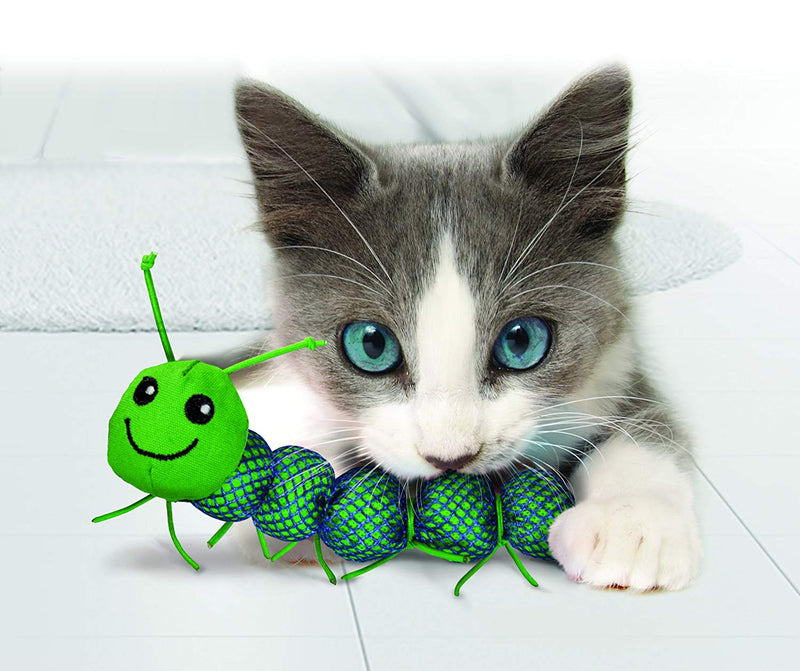 KONG Nibble Critter Catnipillar Cat Toy - Percys Pet Products