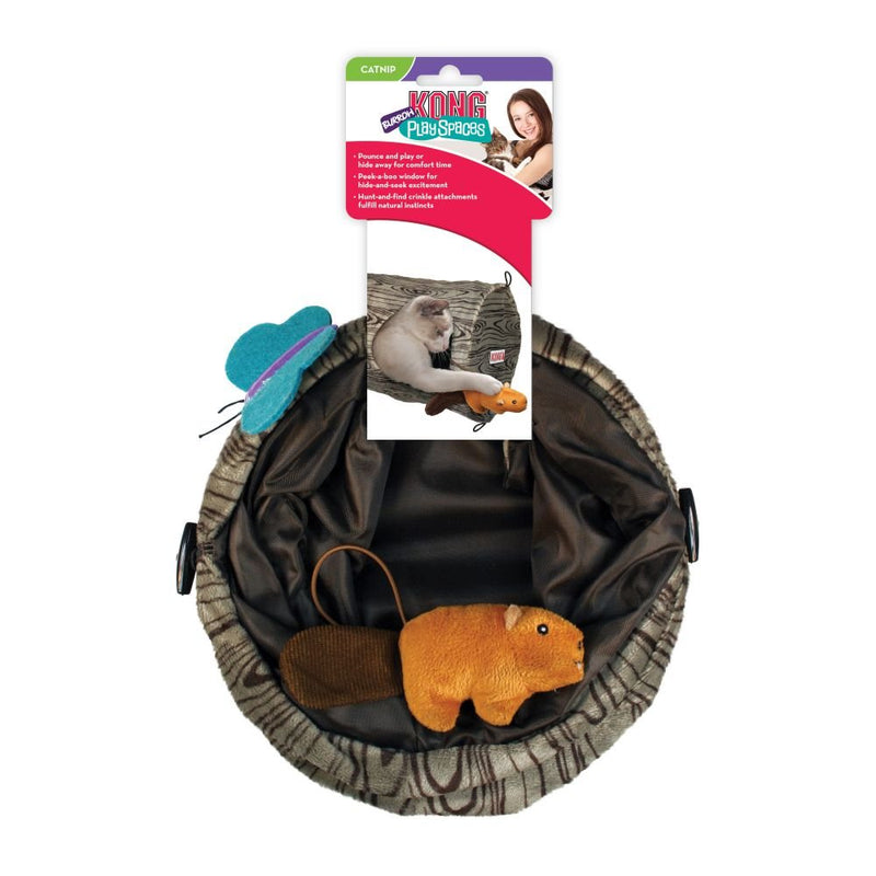 KONG PlaySpaces Burrow Cat Toy - Percys Pet Products