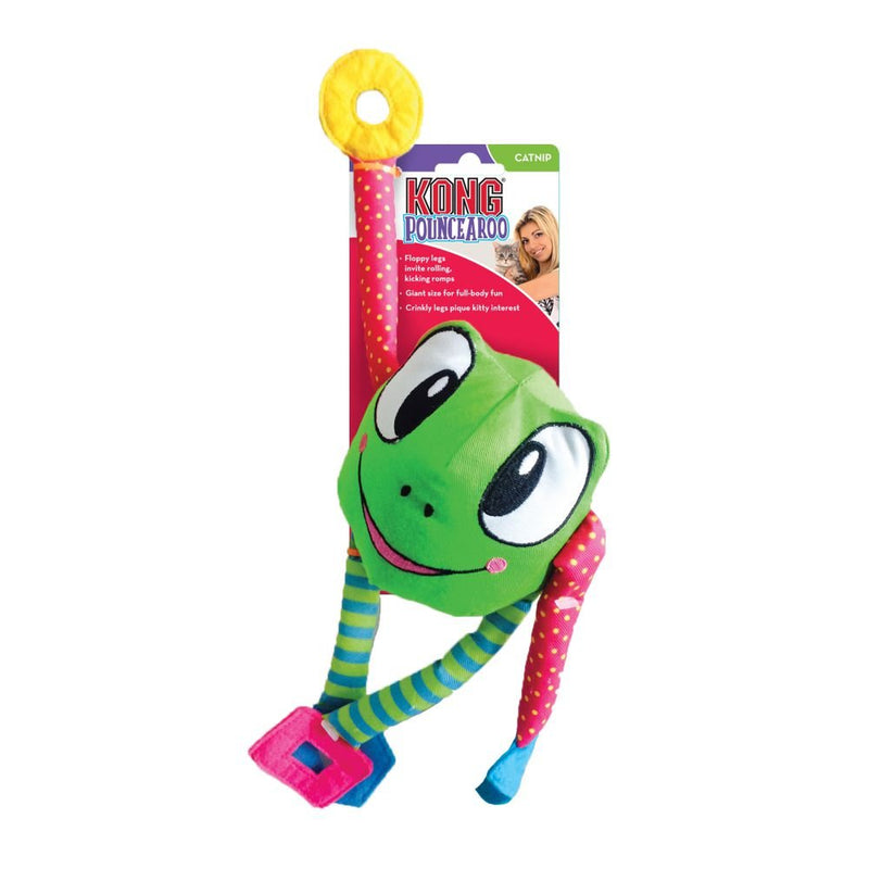 KONG Pouncearoo Frog - Percys Pet Products