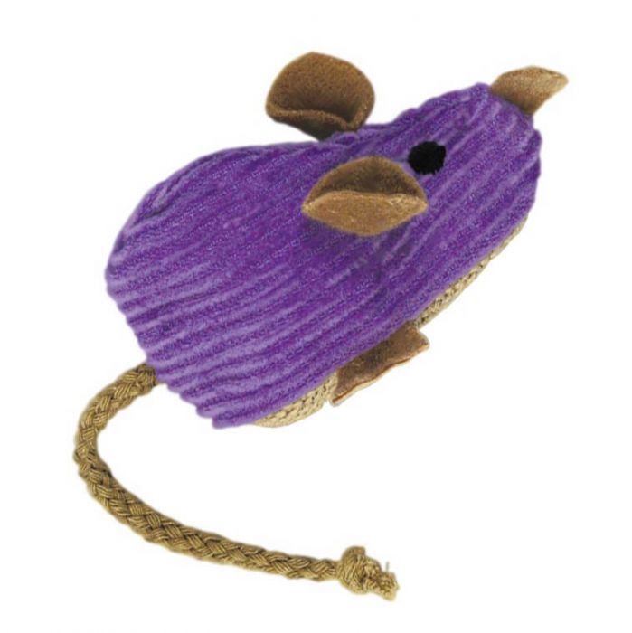 KONG Refillables Corduroy Mouse Cat Toy - Percys Pet Products