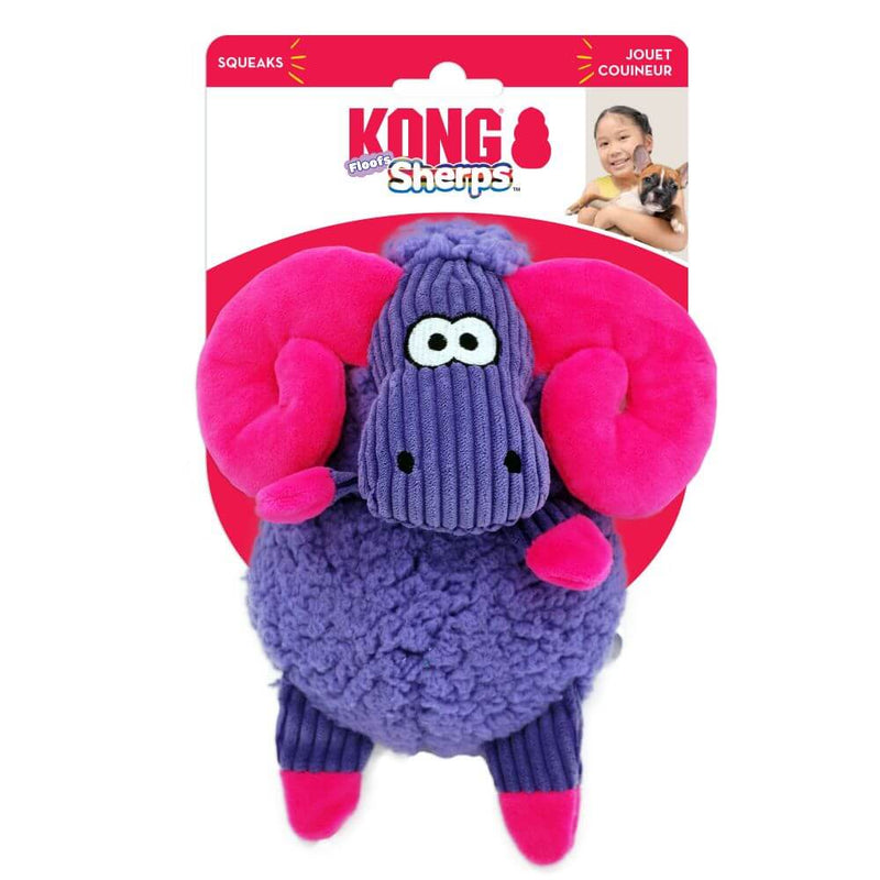 KONG Sherps Floofs Big Horn Dog Toy - Percys Pet Products