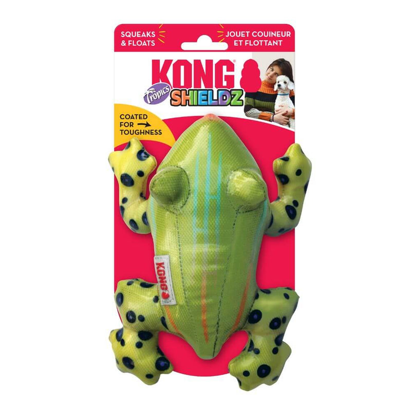 KONG Shieldz Tropics Frog Floating Dog Toy - Percys Pet Products