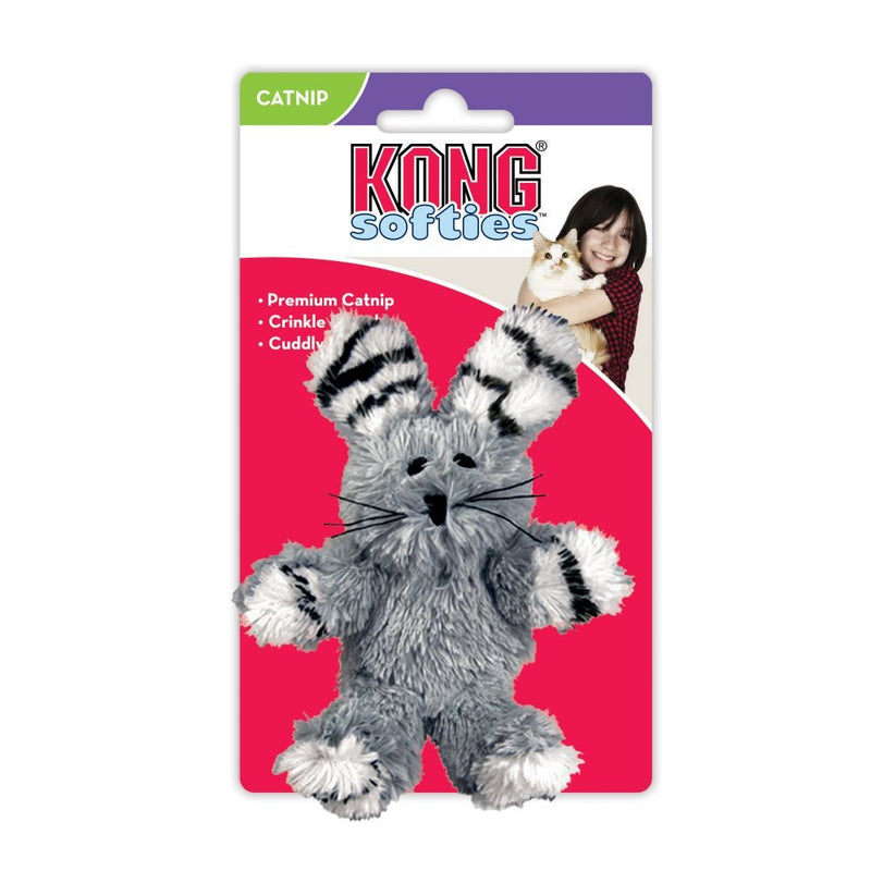 KONG Softies Fuzzy Bunny Dog Toy - Percys Pet Products