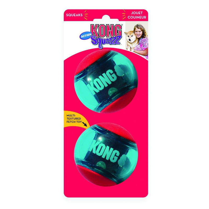 KONG Squeezz Action Dog Ball - Percys Pet Products