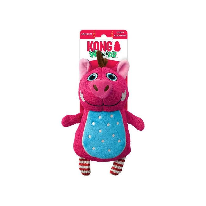 KONG Whoopz Warthog Doy Toy with Squeaker - Small - Percys Pet Products