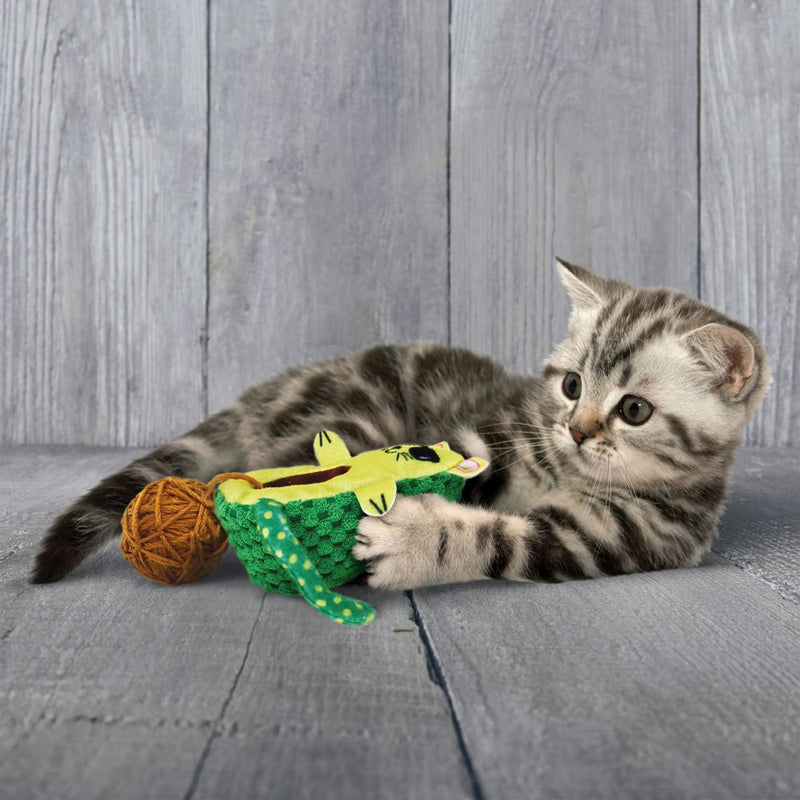 KONG Wrangler AvoCATo Interactive Cat Toy with Catnip - Percys Pet Products