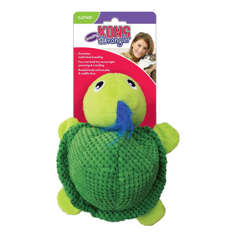 KONG Wrangler Kneading Turtle Cat Toy - Percys Pet Products